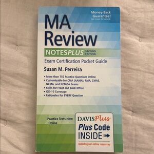 MA Review Exam Certification Pocket Guide